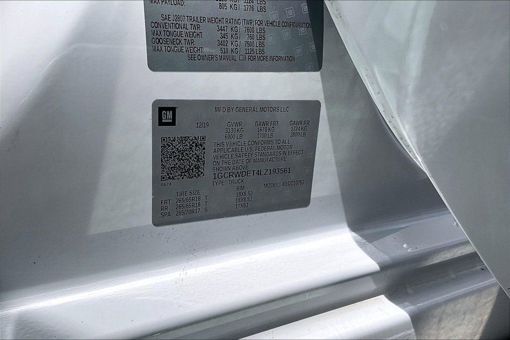 2020 Chevrolet Silverado 1500 RST