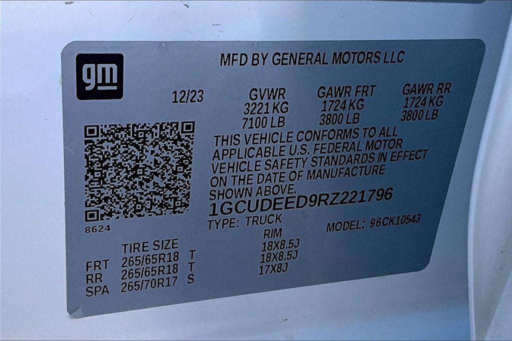 2024 Chevrolet Silverado 1500 RST