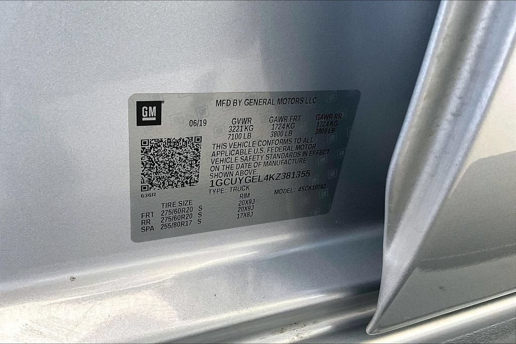 2019 Chevrolet Silverado 1500 LTZ