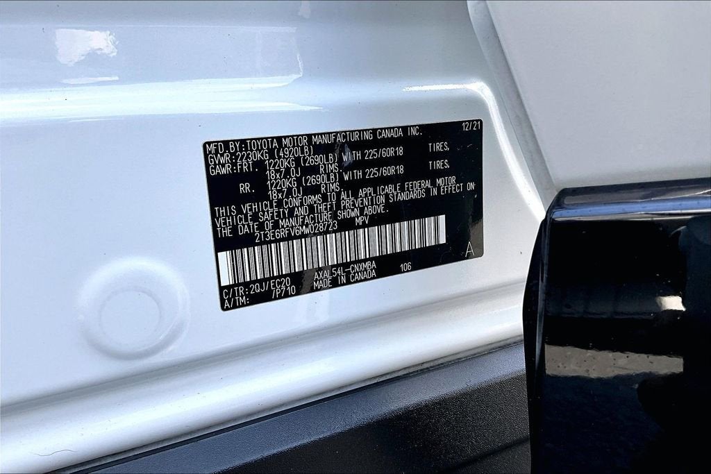 2021 Toyota RAV4 Hybrid XSE