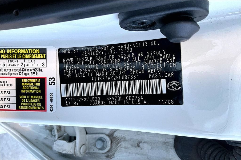 2024 Toyota Camry TRD V6