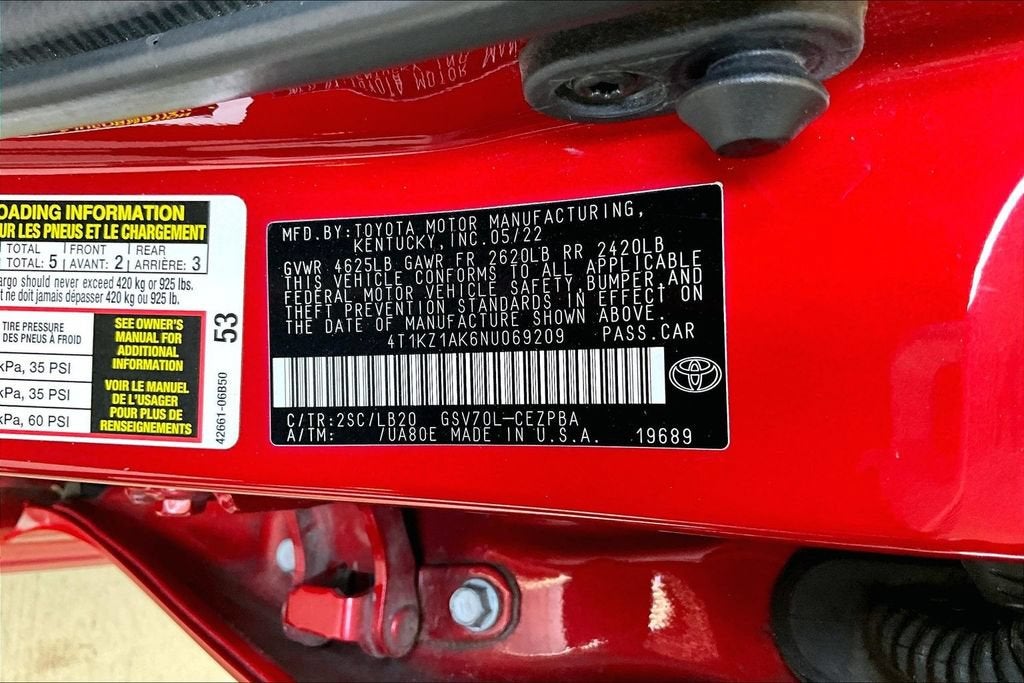 2022 Toyota Camry TRD V6