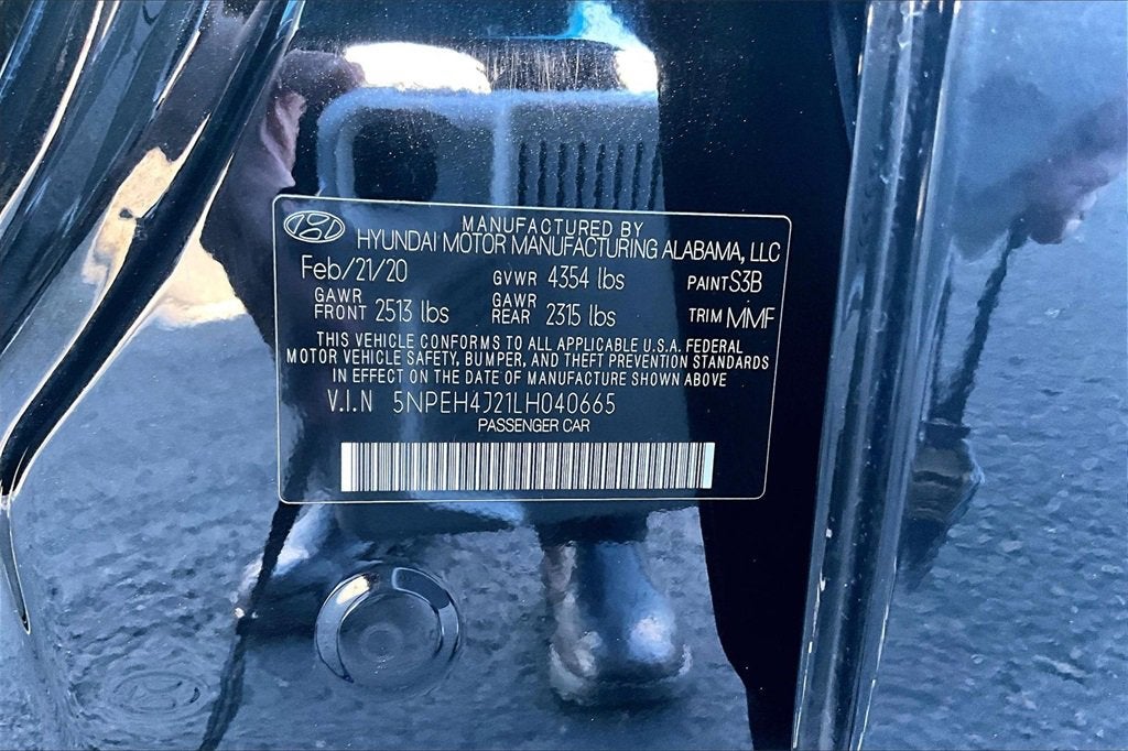 2020 Hyundai Sonata Limited