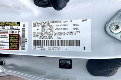 2022 Toyota Tundra 4WD SR5