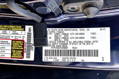2023 Toyota Tundra 4WD 1794 Edition Hybrid