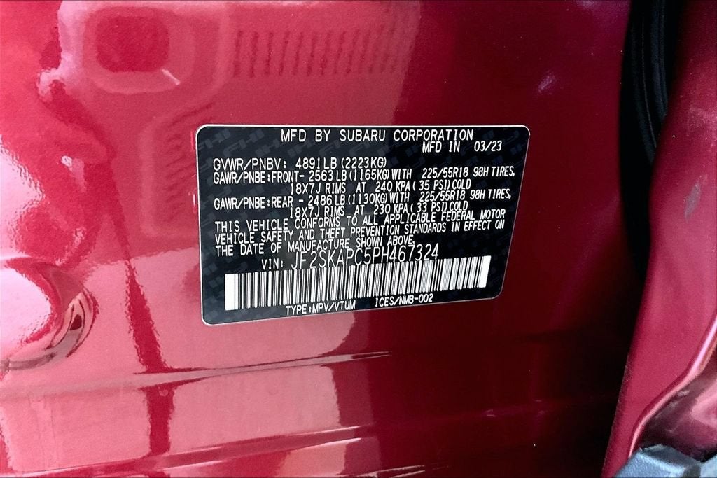 2023 Subaru Forester Limited