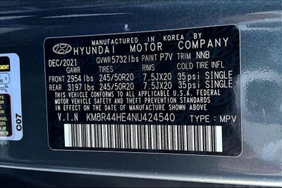 2022 Hyundai Palisade SEL