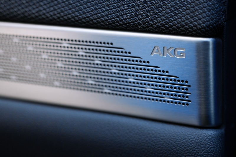 Close-up View of the AKG Studio Audio Speaker | Home Motors Cadillac in SANTA MARIA CA